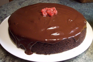 Рецепт шоколадного торта из амарантовой муки