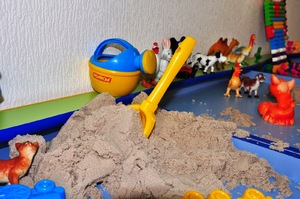 Детский кинетический песок: для творчества