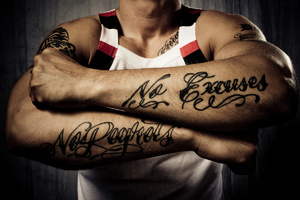 Мужские татуировки на руке 