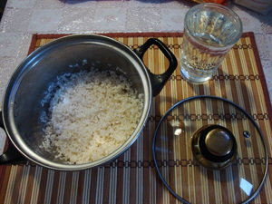 Сварить рис 