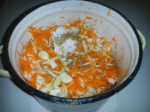 Рецепт соленой капусты