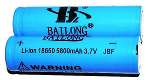 Аккумулятор Li-Ion BAILONG 18650 3,7v 5800mAH 