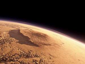Вулкан Олимп на Марсе  
